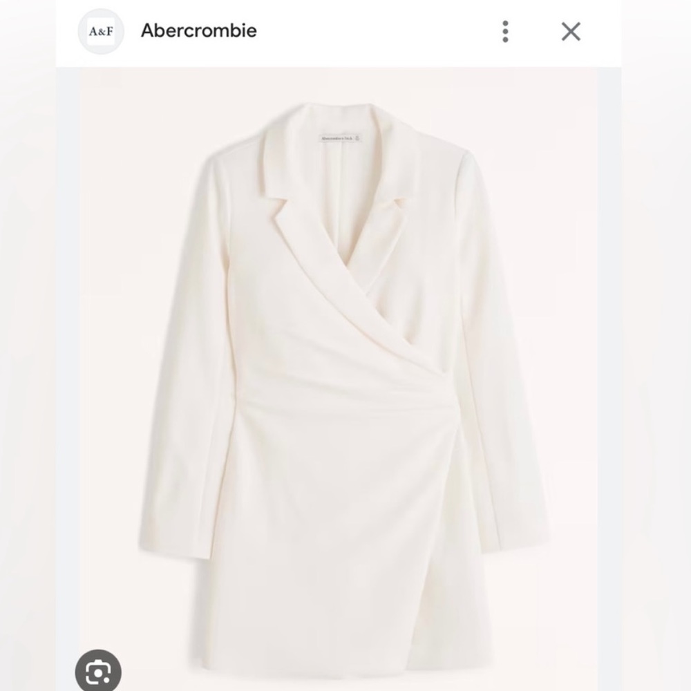 Abercrombie Wrap Front Blazer Dress